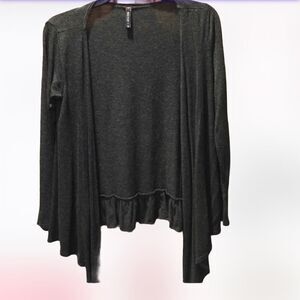 Full Tilt Grey cardigan M